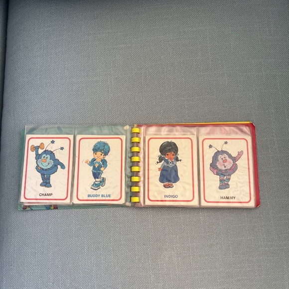 S960 Vintage Rainbow Brite Shrinky Dinks Collector Set by  Vintage 1983 Rainbow Brite Complete Collector Album | Card Book w/ Cards